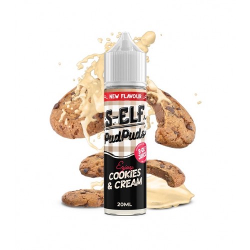 S-Elf Juice Pud Puds Cookies and Cream Flavour Shot 20ml/60ml